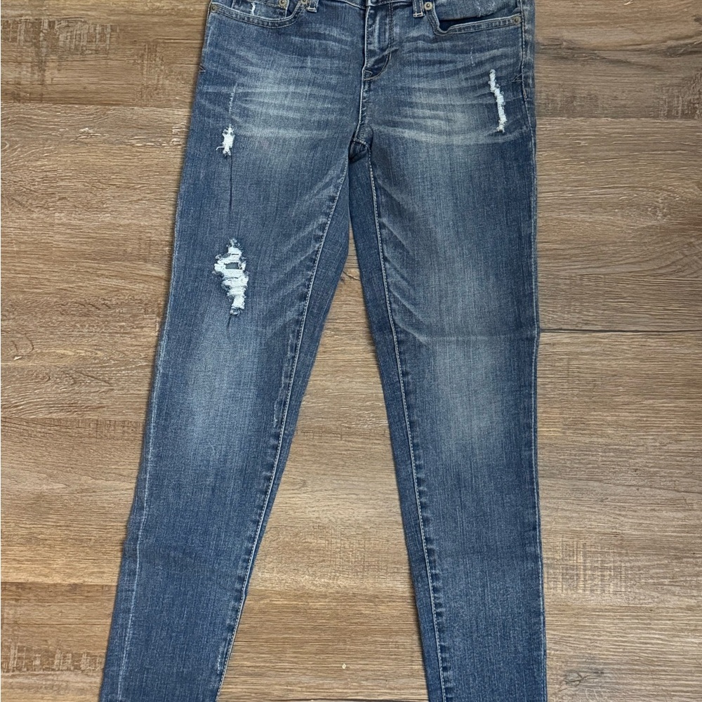 Aéropostale Women’s Jegging Jeans – Distressed Skinny Fit